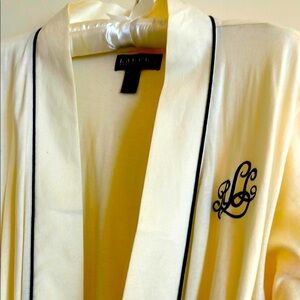 Lauren cotton  Women's Robe washable. Front pockets